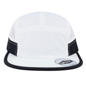 uflex-6-panel-active-cap-white-black-front