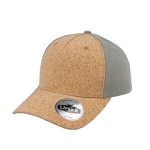 uflex-cork-5-panel-cap-cork-grey