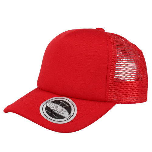 Uflex Youth Curved Peak Trucker Cap - Image 6