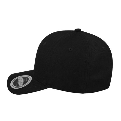 uflex-youth-snapback-6-panel-curved-peak-cap-black-left