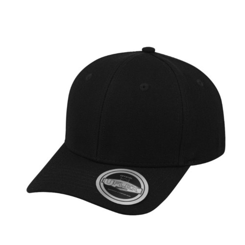 uflex-youth-snapback-6-panel-curved-peak-cap-black