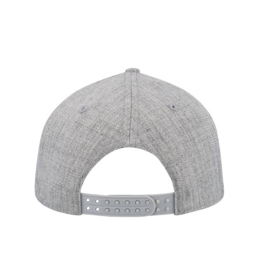 uflex-youth-snapback-6-panel-curved-peak-cap-grey-melange-back