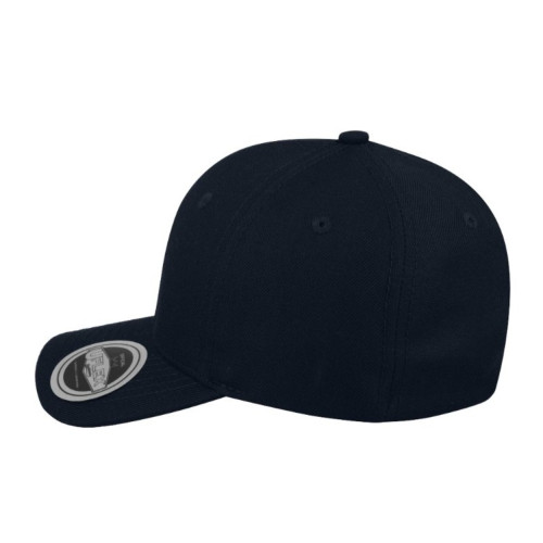 uflex-youth-snapback-6-panel-curved-peak-cap-navy-left