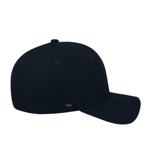 uflex-youth-snapback-6-panel-curved-peak-cap-navy-right