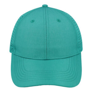 ultra-melange-6-panel-cap-aqua-front