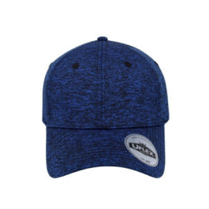 uflex-6p-curved-peak-snapback-blue-front
