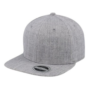 uflex-6p-flat-peak-fitted-grey-melange