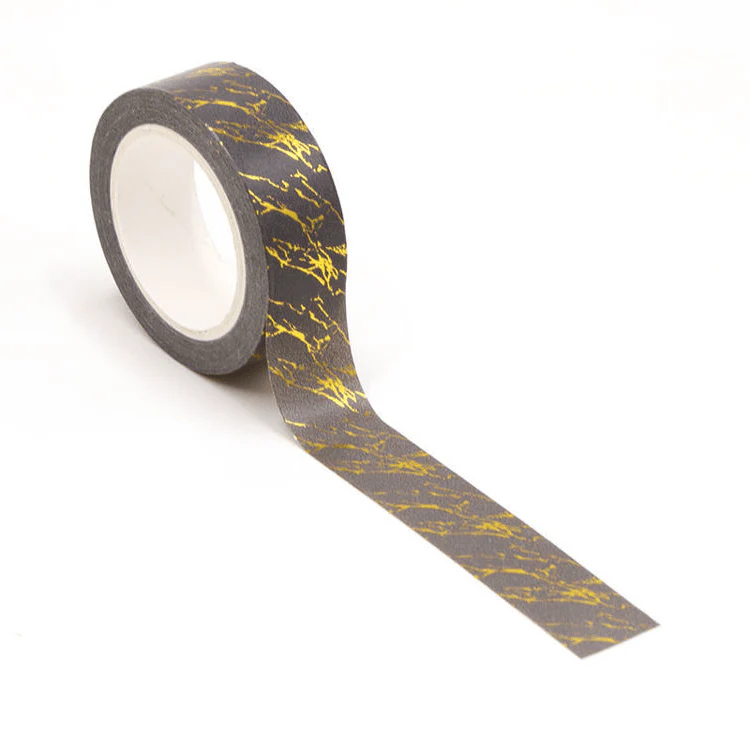 PA10-09 Gold Marble Foil Washi Tape