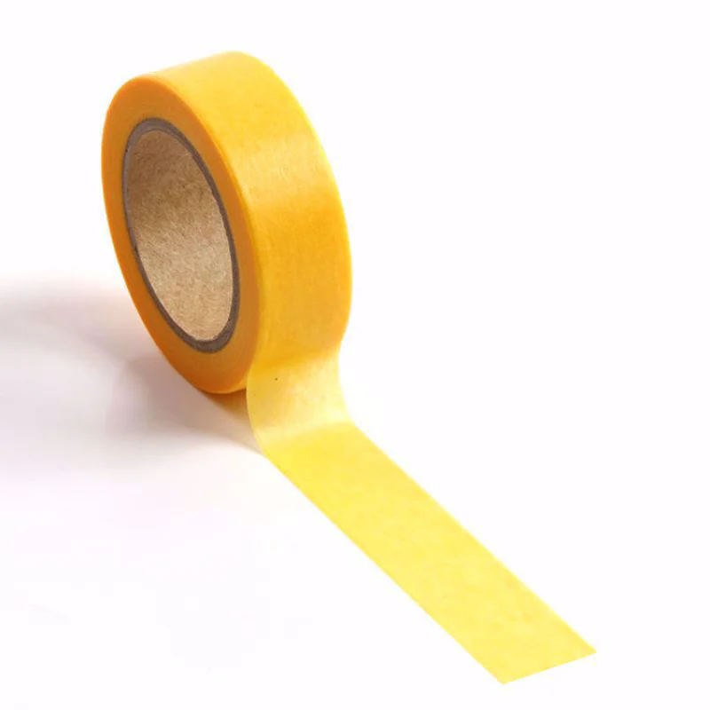 Yellow-solid Washi Tape